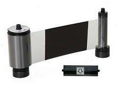 Черная лента с оверлеем (KO) на 3000 оттисков с чистящим роликом; для принтера Advent SOLID 700 в Курске