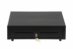 Денежный ящик АТОЛ CD-410-B черный, 410*415*100, 24V, для Штрих-ФР в Курске